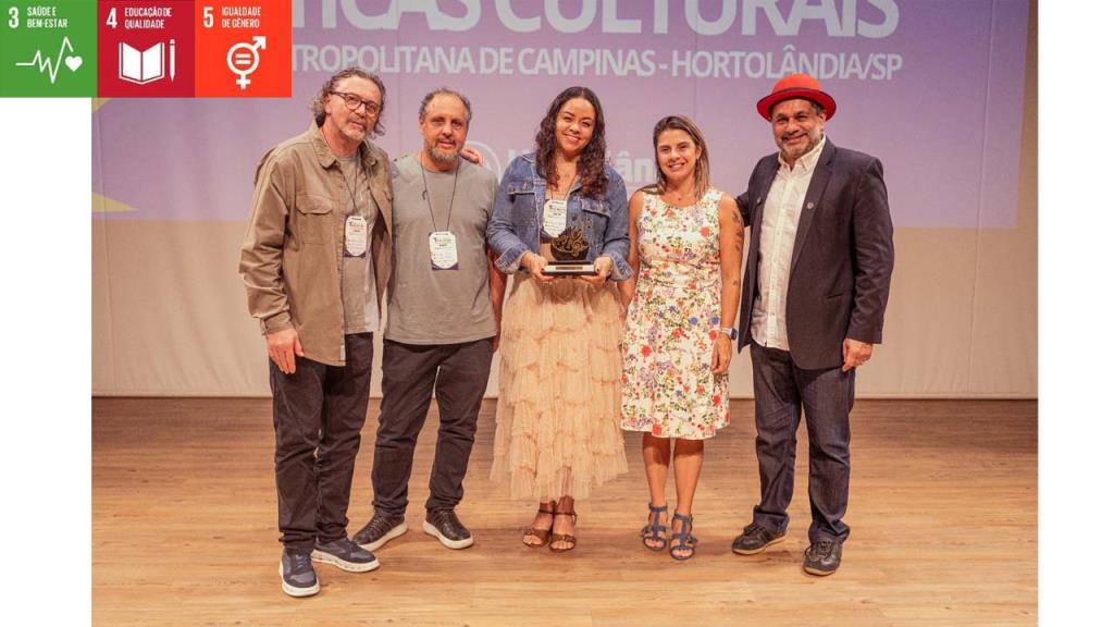 Pedreira conquista Prêmio de Destaque Cultural da RMC em Seminário de Políticas Culturais
