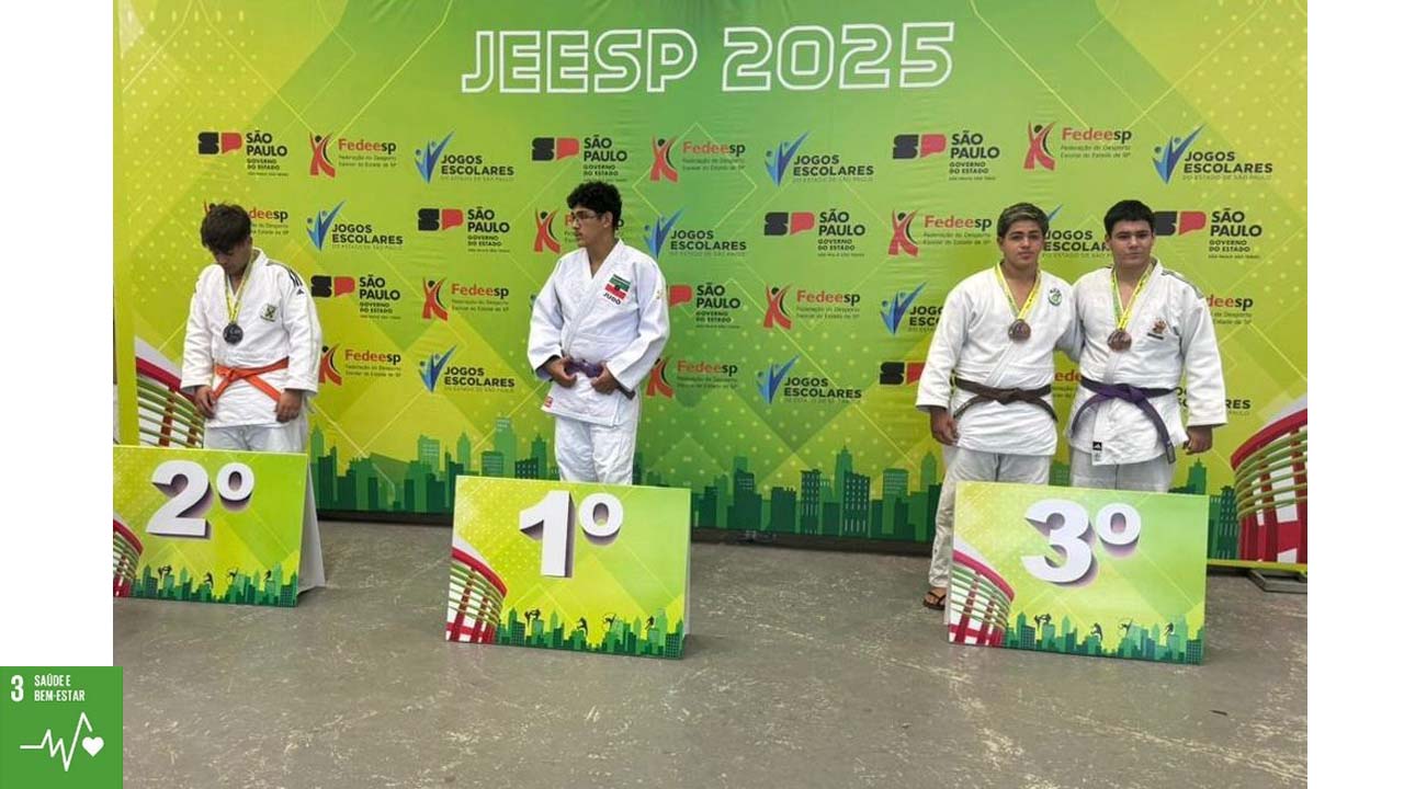 Atleta da AEJAR conquista medalha importante na 2ª fase dos Jogos Escolares de Judô