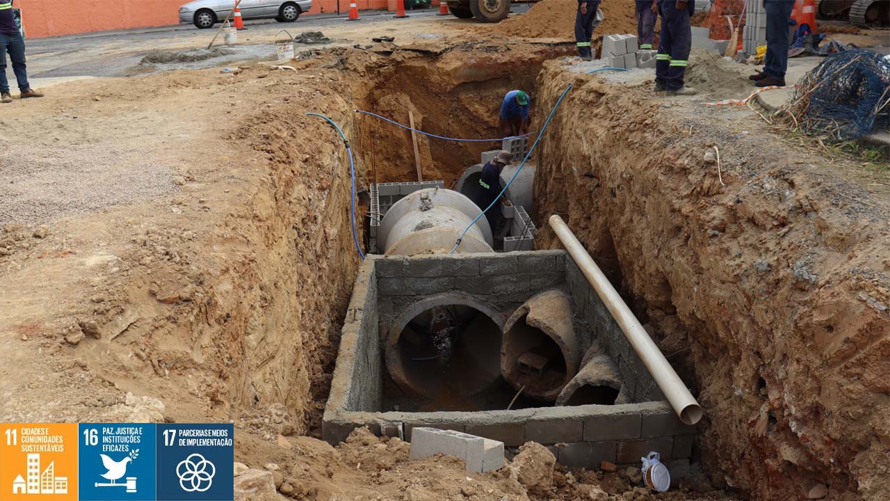 Prefeitura de Pedreira realiza obras de infraestrutura viária na Avenida Dr. Silvio de Aguiar Maya