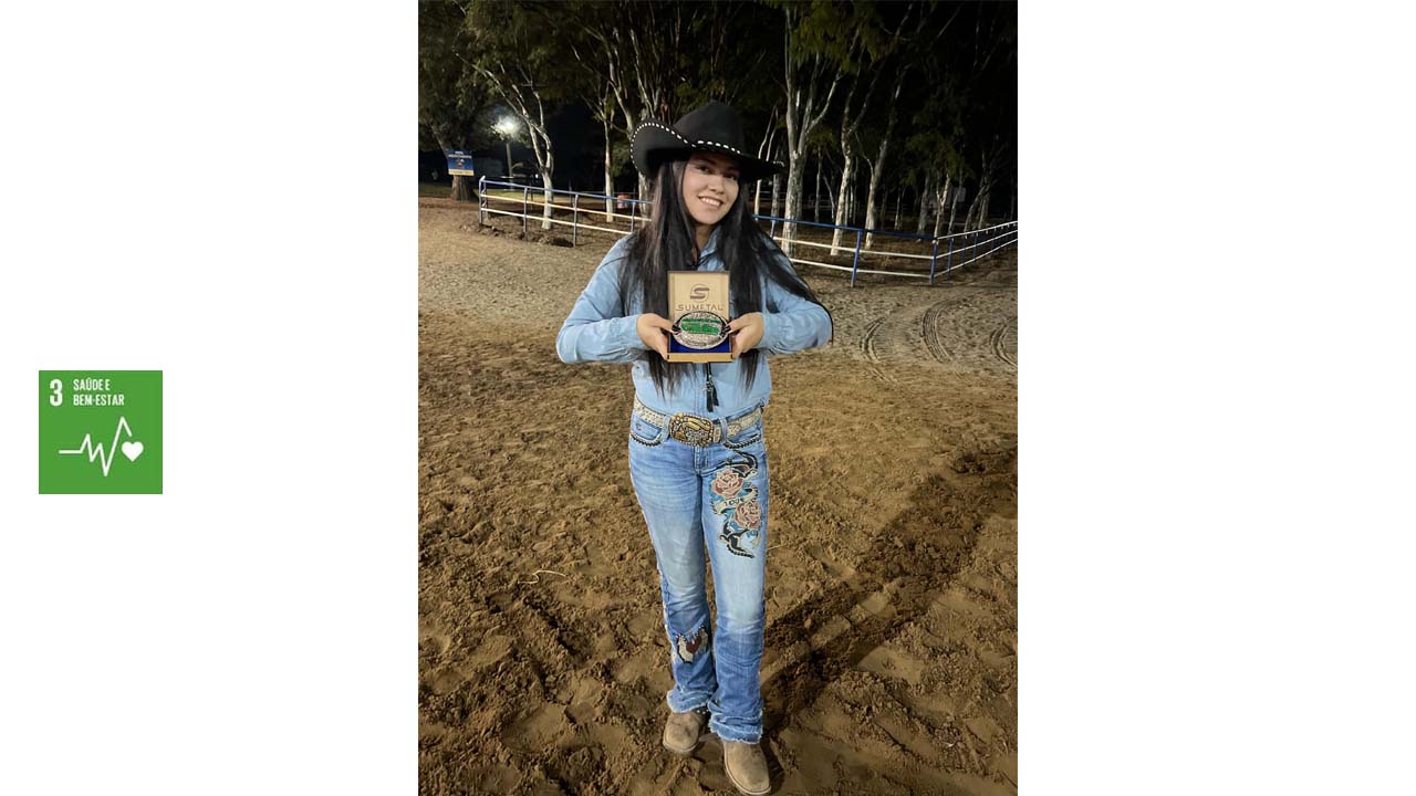 Mariana dos Santos é Campeã do Circuito Vale Rodeio Show