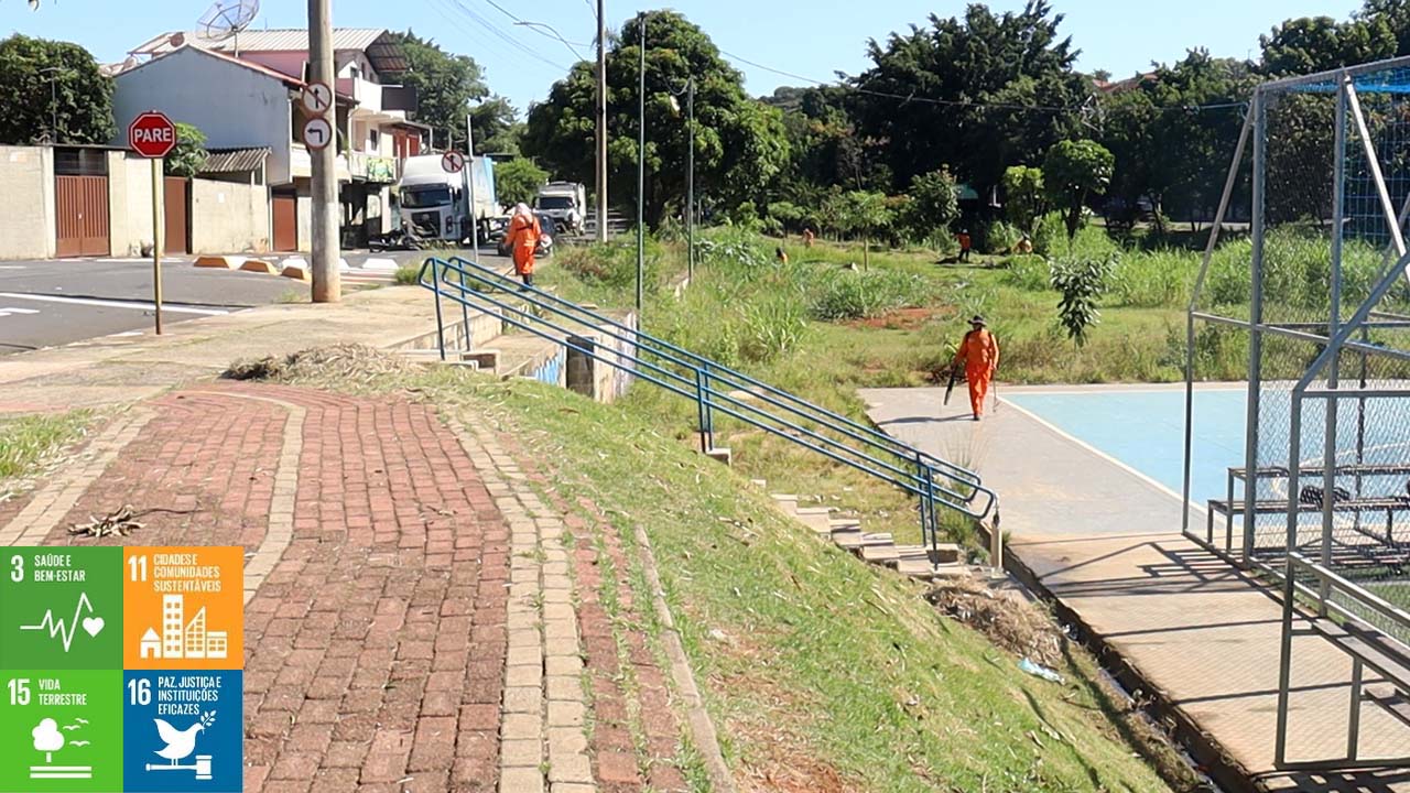 Prefeitura de Pedreira realiza “Operação Limpeza” no bairro Jardim Triunfo e Creches Municipais