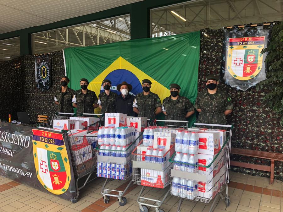 “Campanha do Leite” arrecada 1.055 doações no Supermercado Portuga