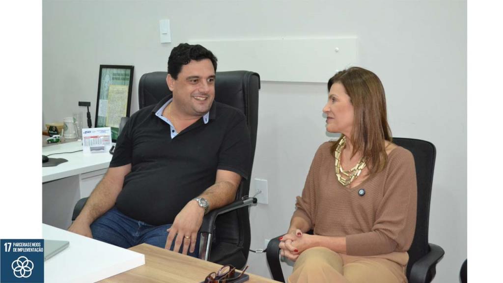 Deputada Estadual Valéria Bolsonaro esteve visitando Pedreira