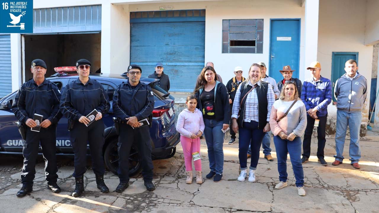 Guarda Municipal de Pedreira conscientiza produtores rurais sobre Exploração da Mão de Obra, Trabalho Infantil e Violência contra as Mulheres