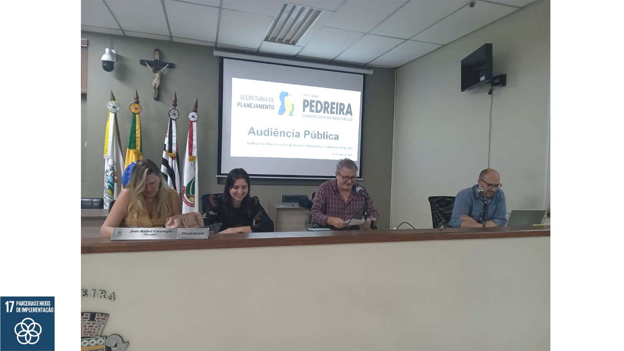 Prefeitura de Pedreira realizou Audiência Pública para prestação de contas da Lei de Diretrizes Orçamentária