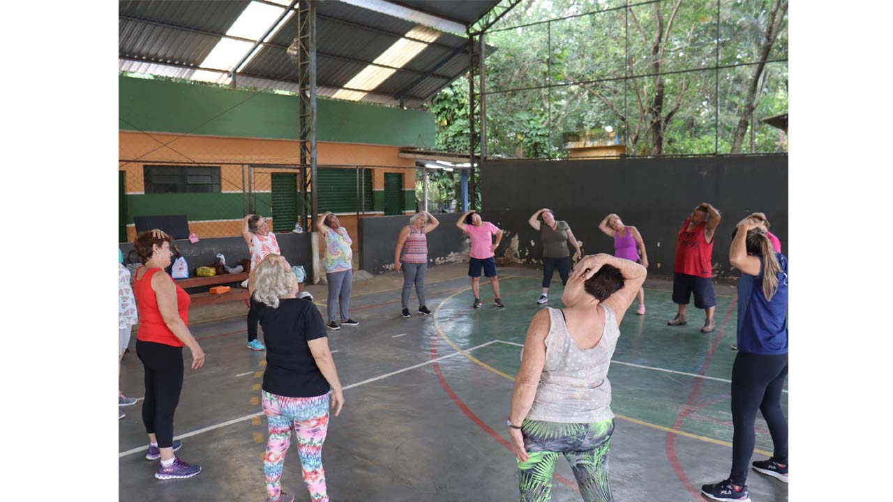 Atividades dos grupos da Terceira Idade dos Postos de Saúde de Pedreira