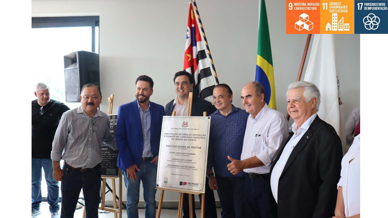 Prefeitura de Pedreira realizou a inauguração do Mirante do Complexo Turístico “Benedicto Antonio Tonelotti”