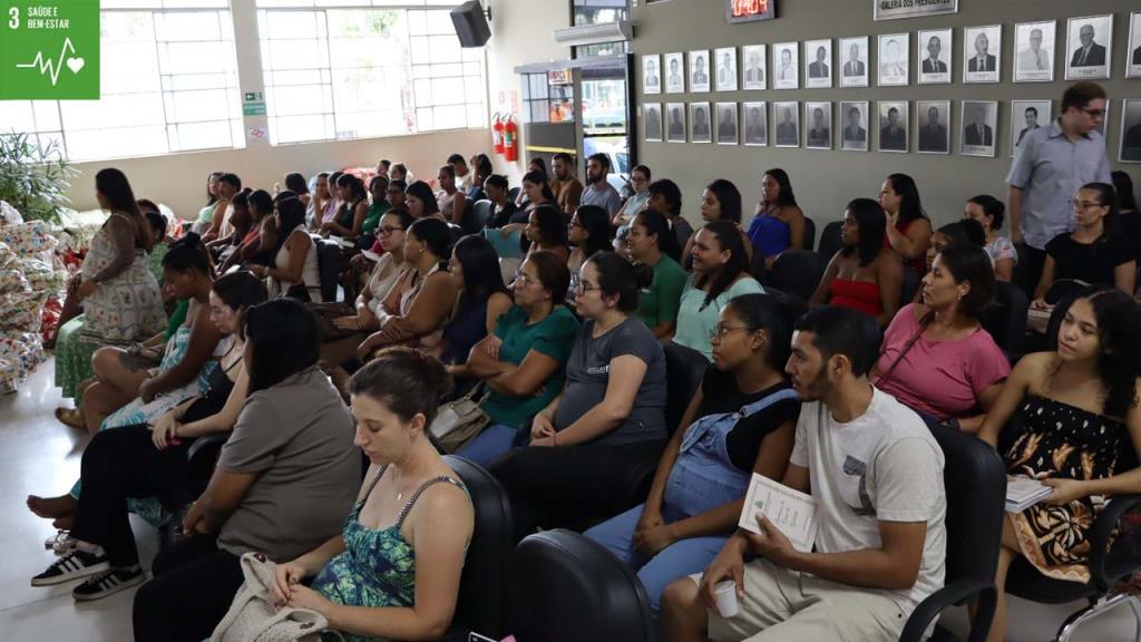 Secretaria de Saúde de Pedreira encerrou a 50ª edição do Curso de Gestante