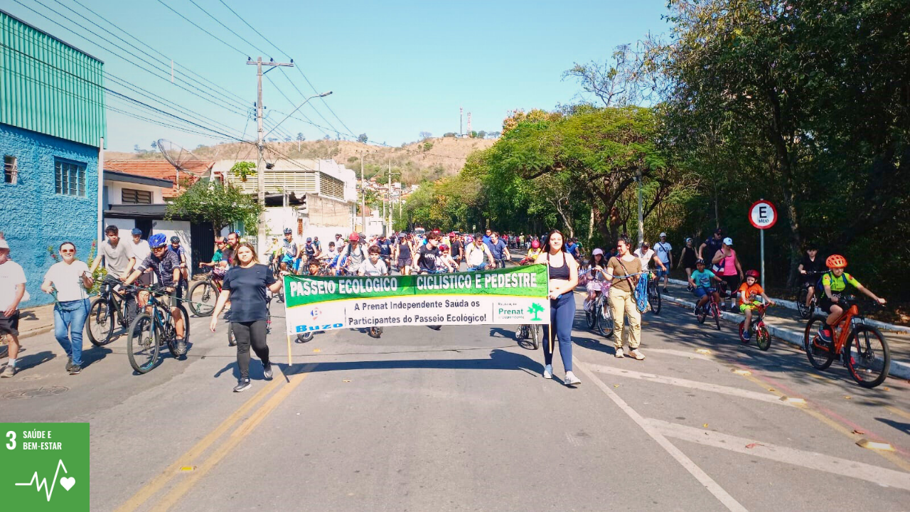 46º Passeio Ecológico, Ciclístico e Pedestre da PRENAT Independente aconteceu no domingo, 21 de setembro