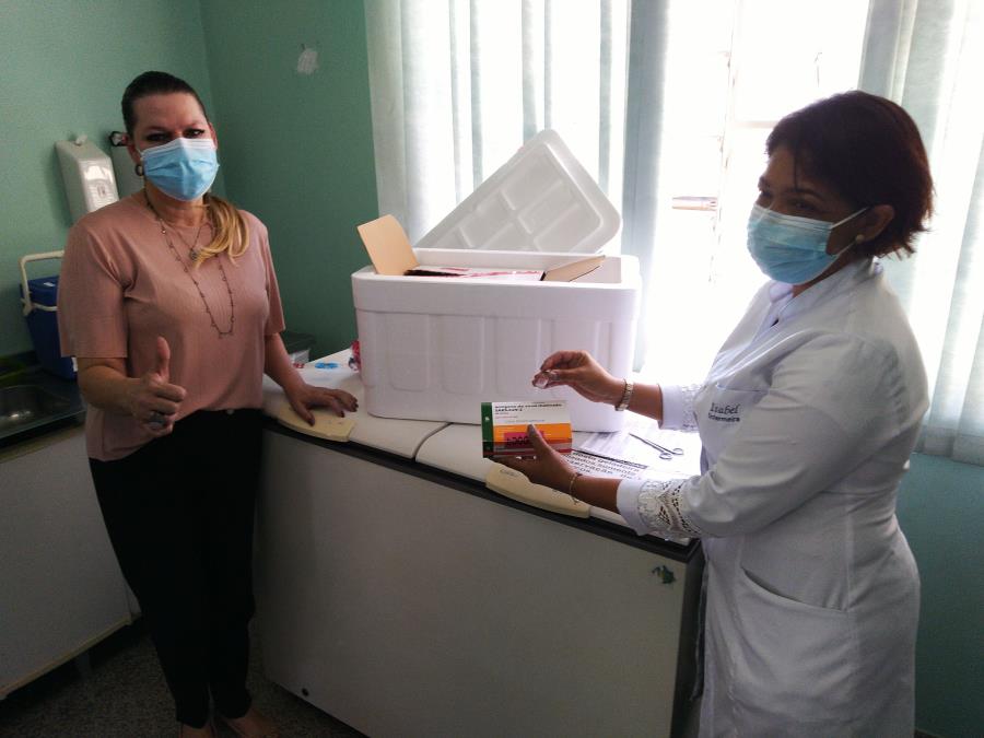 Pedreira recebeu as primeiras doses da Vacina contra a COVID-19