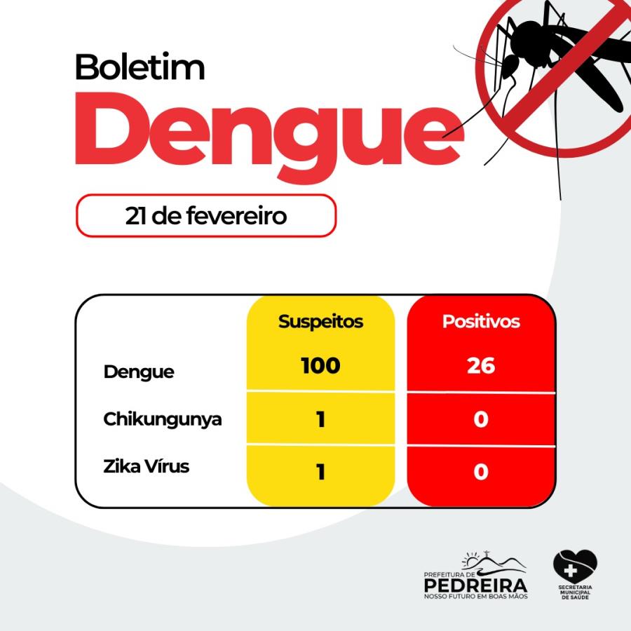 Boletim Dengue 21/02/2024