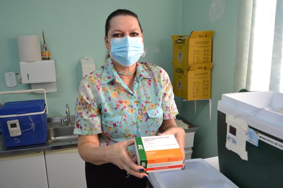 Pedreira recebe mais 440 doses da vacina CORONAVAC do Instituto Butantã