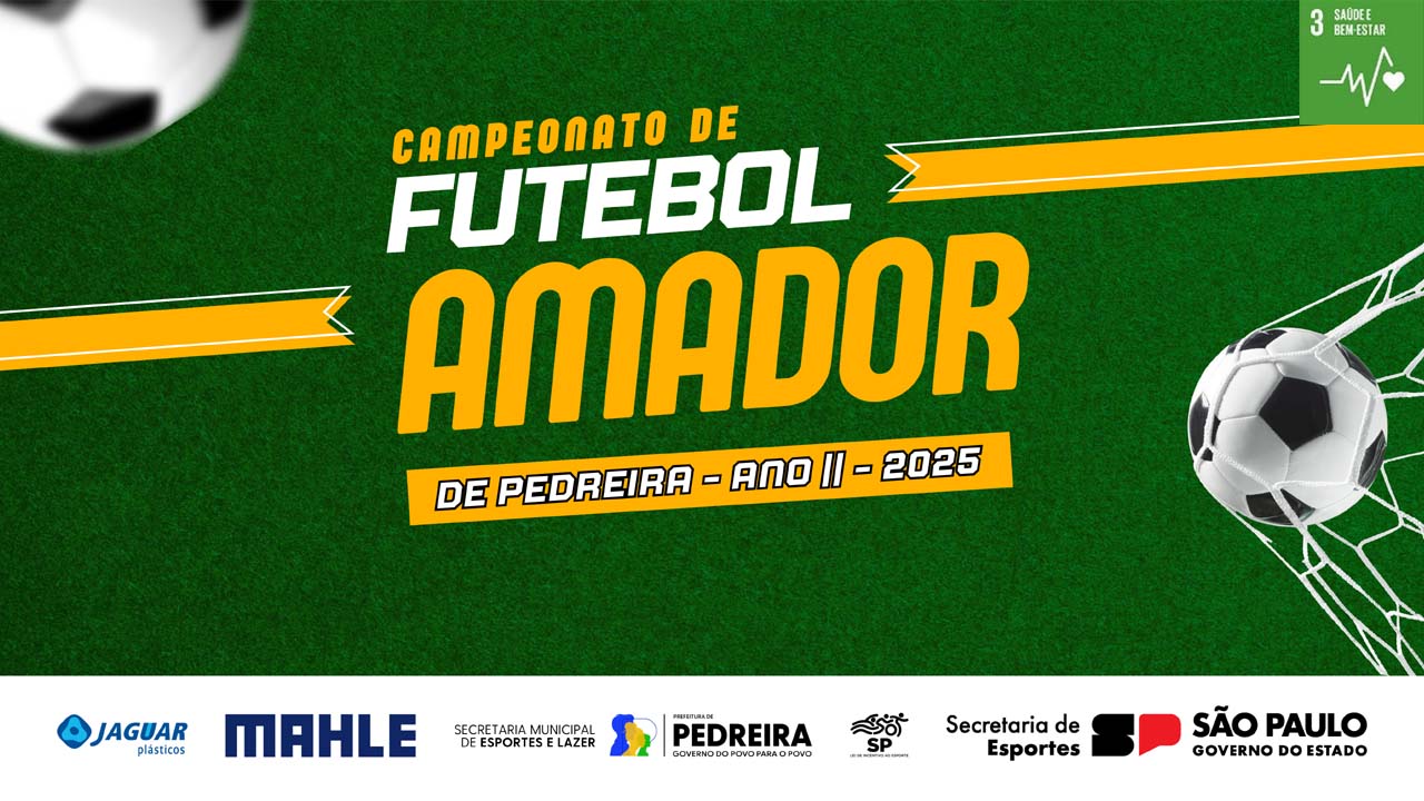 Campeonato de Futebol Amador de Pedreira - Ano II – 2025 tem sequência com jogos no Estádio Municipal, Jardim Triunfo e Jardim Andrade