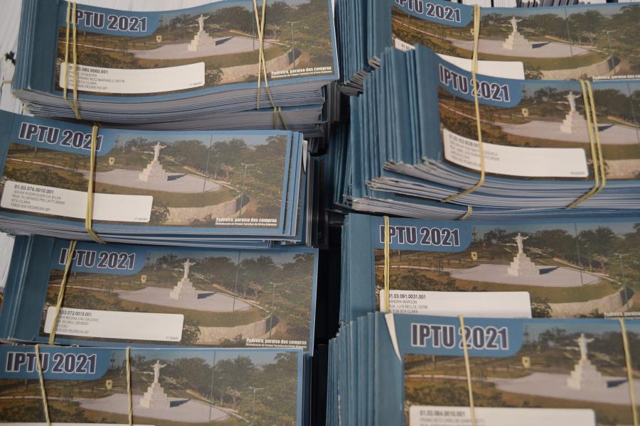 Carnês do IPTU 2021 estão sendo entregues pela Prefeitura de Pedreira