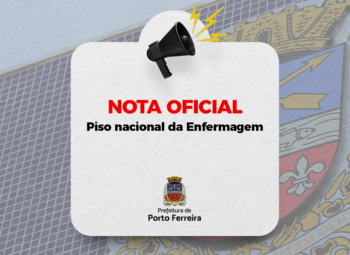 Nota oficial: piso nacional da Enfermagem