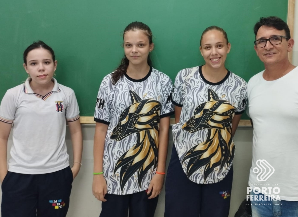 Alunas da rede municipal de ensino são medalhistas da Olimpíada Brasileira de Geografia