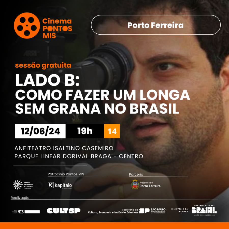 Pontos MIS apresenta sessão de “Lado B” no Anfiteatro Isaltino Casemiro
