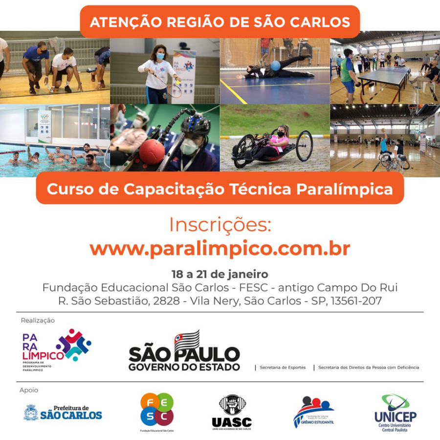 São Carlos Clube - Atenção! Horários especiais para o Feriado