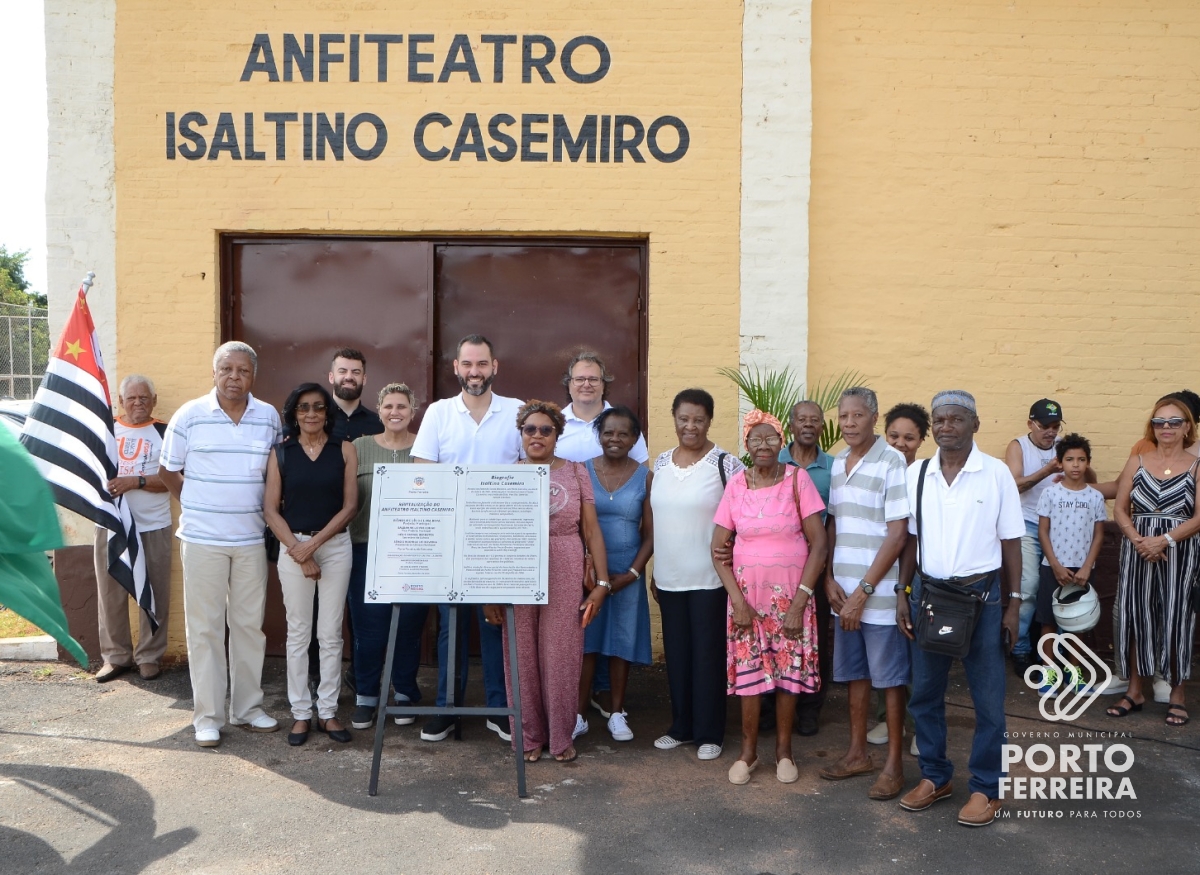 Após revitalização, Anfiteatro Isaltino Casemiro volta a ser a “casa da Cultura” em Porto Ferreira