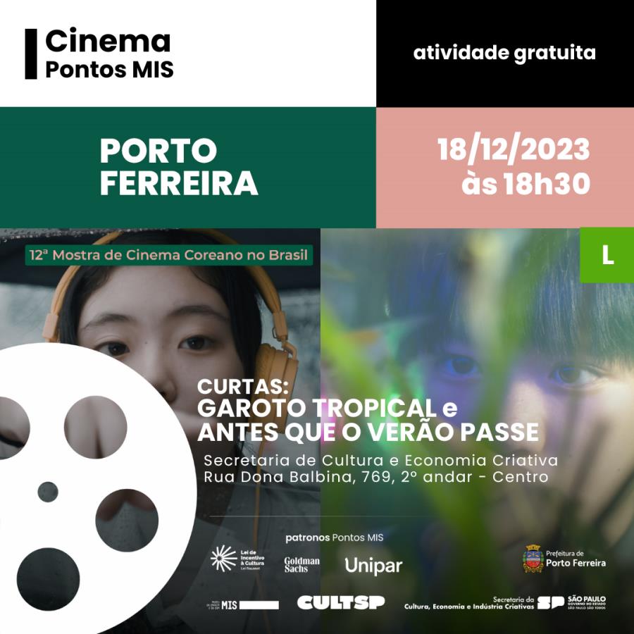 Projeto Pontos MIS exibe nesta segunda curtas da 12ª Mostra de Cinema Coreano no Brasil