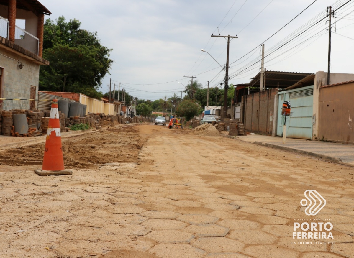 Prefeitura fará cascalhamento de trecho em obras da avenida Nossa Senhora Aparecida
