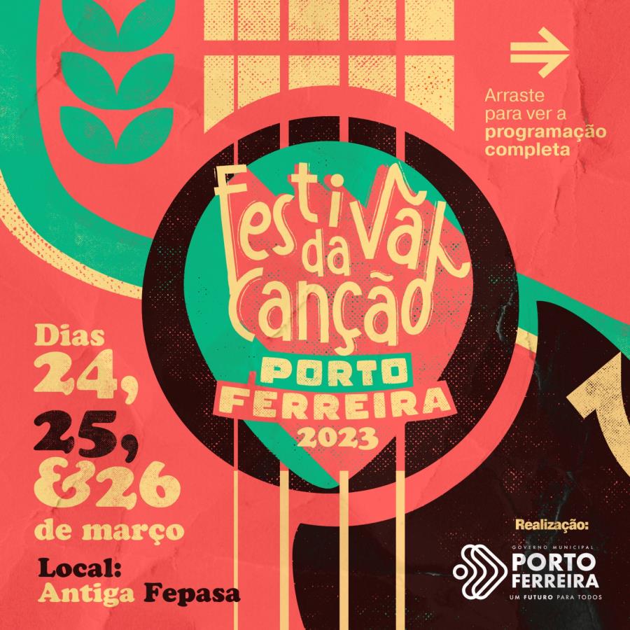 Festival da Canção 2023 acontece neste fim de semana; veja programação completa