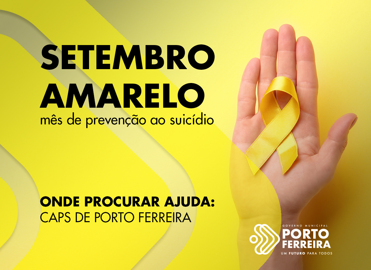 Setembro Amarelo: CAPS realiza diversas ações contra o suicídio em