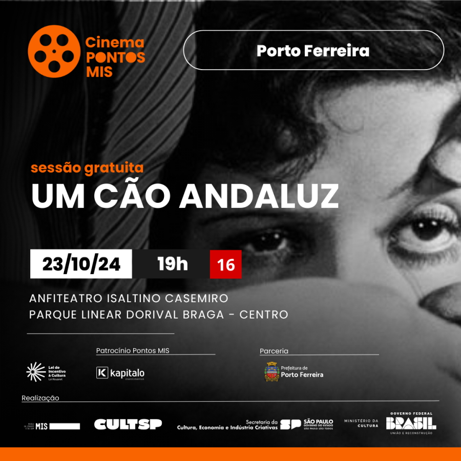Pontos MIS apresenta sessão dupla, com “Um Cão Andaluz” e “A Idade do Ouro” no Anfiteatro