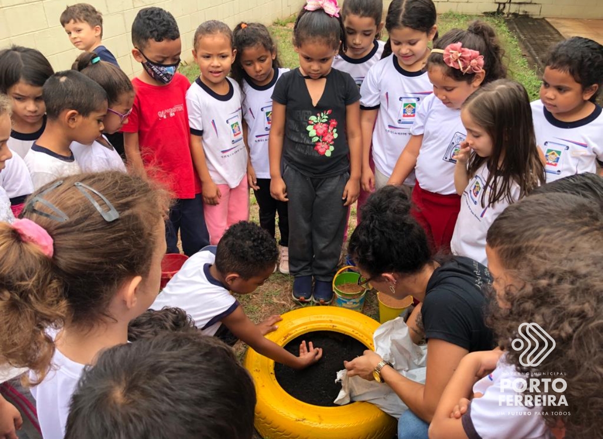 Escolas municipais promoveram atividades sobre o Dia da Árvore