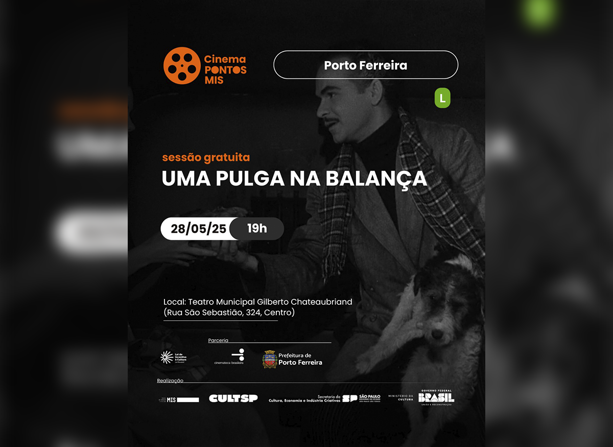 Pontos MIS exibe o filme “Uma Pulga na Balança” nesta terça-feira: entrada é gratuita