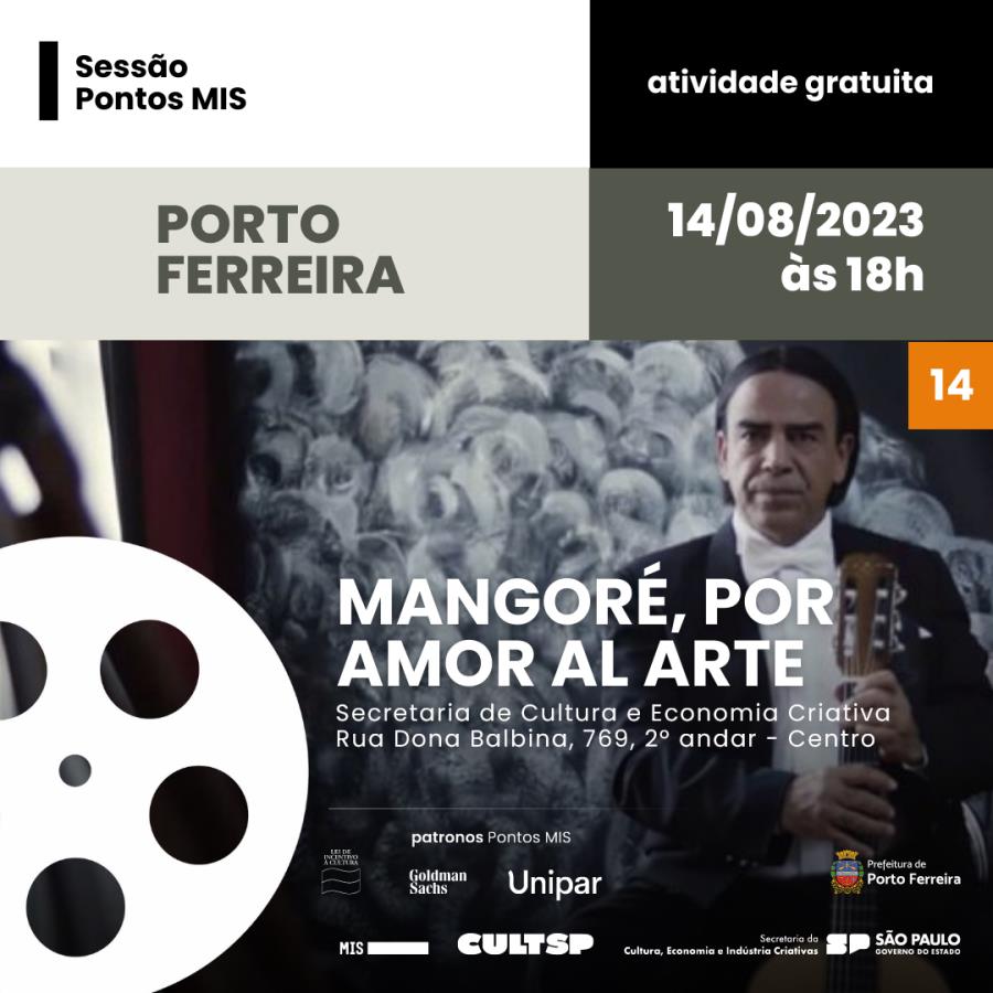 Projeto Pontos MIS exibe nesta quinta-feira o filme “Mangoré, Por Amor al Arte”