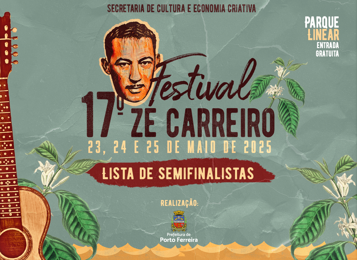 Confira as músicas classificadas do 17º Festival Zé Carreiro, que acontece neste fim de semana
