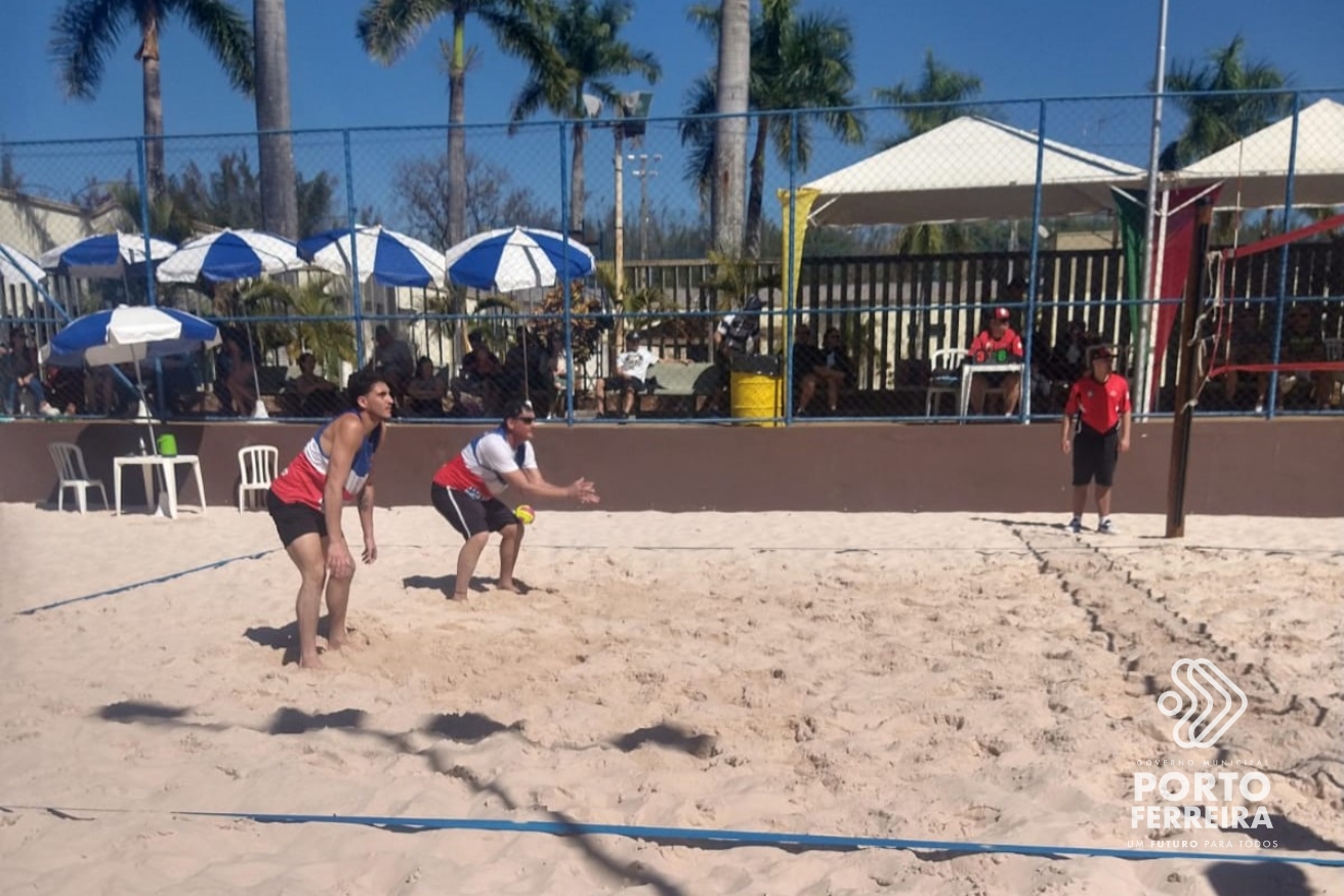 Jogos Regionais: Porto Ferreira sediou etapas de tênis de campo, vôlei de praia e de quadra