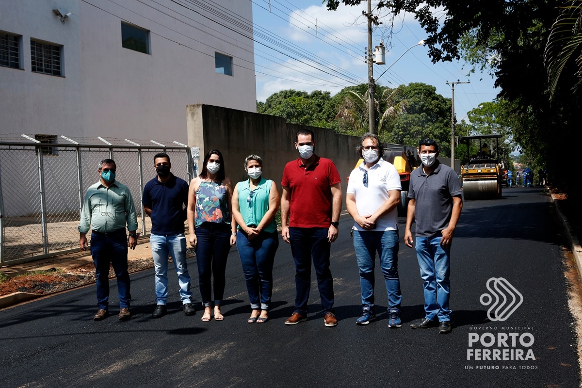 Bairro Estância dos Granjeiros tem as últimas ruas pavimentadas