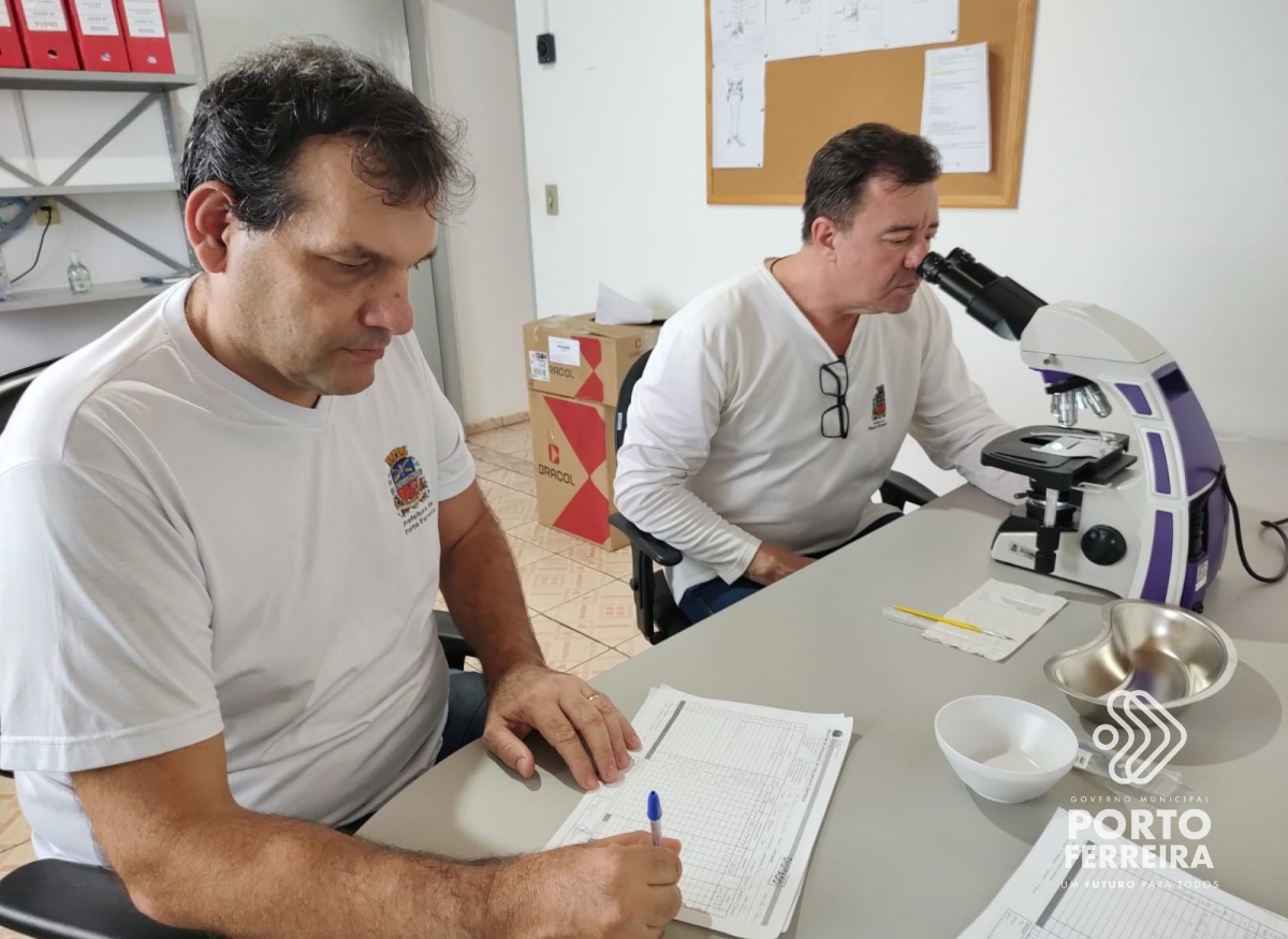 Controle de Vetores conta agora com laboratório próprio para análise de larvas