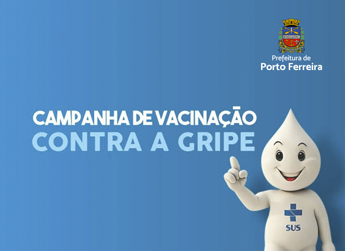 Vacinação contra a gripe é liberada para todo público acima de 6 meses a partir desta quarta