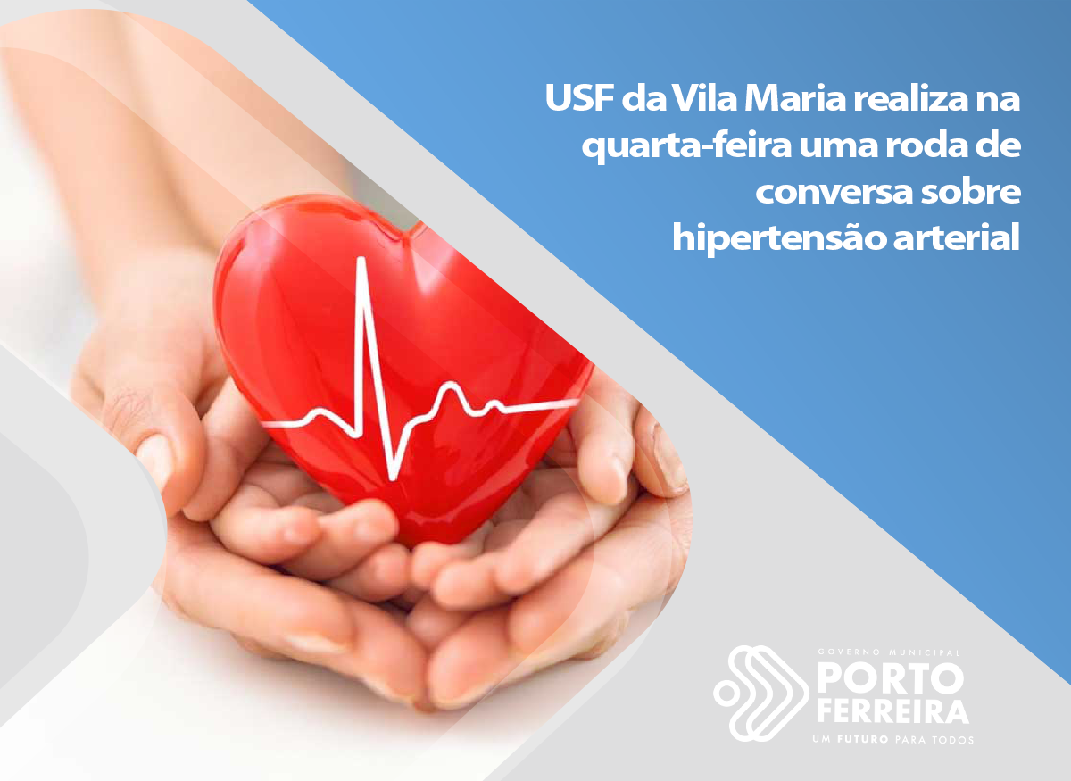 USF da Vila Maria realiza na quarta-feira uma roda de conversa sobre hipertensão arterial