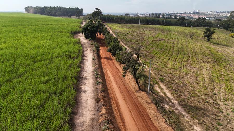 Prefeitura, concessionária e usina promovem recuperação de estrada rural
