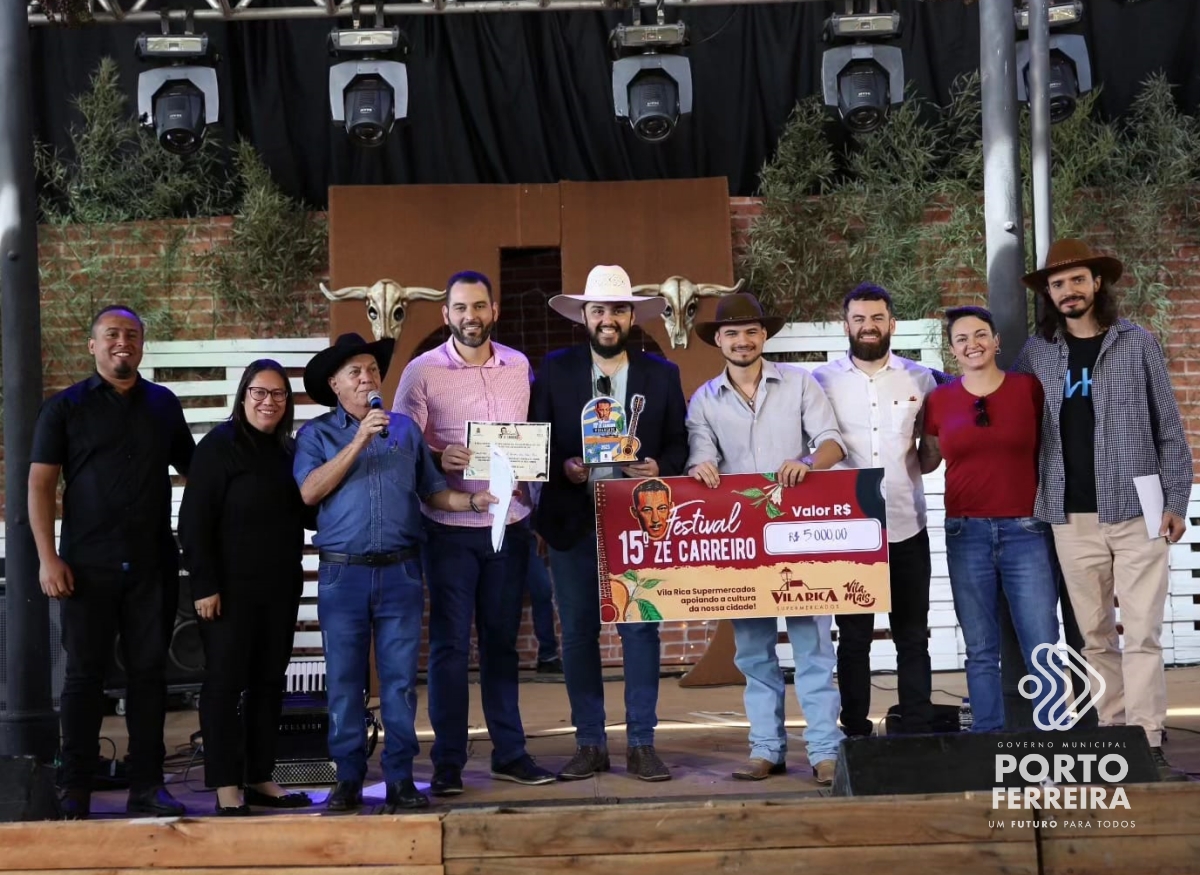 15º Festival Zé Carreiro: evento é sucesso de público e “O Amor de um Pai” leva prêmio de melhor canção