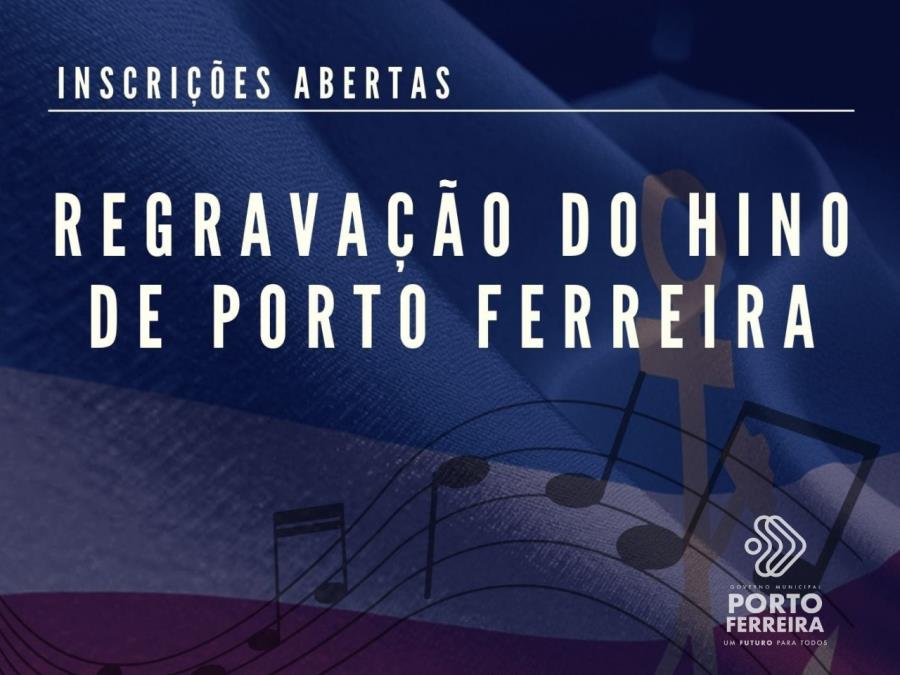 Músicos interessados em participar da regravação do Hino a Porto Ferreira podem fazer inscrição