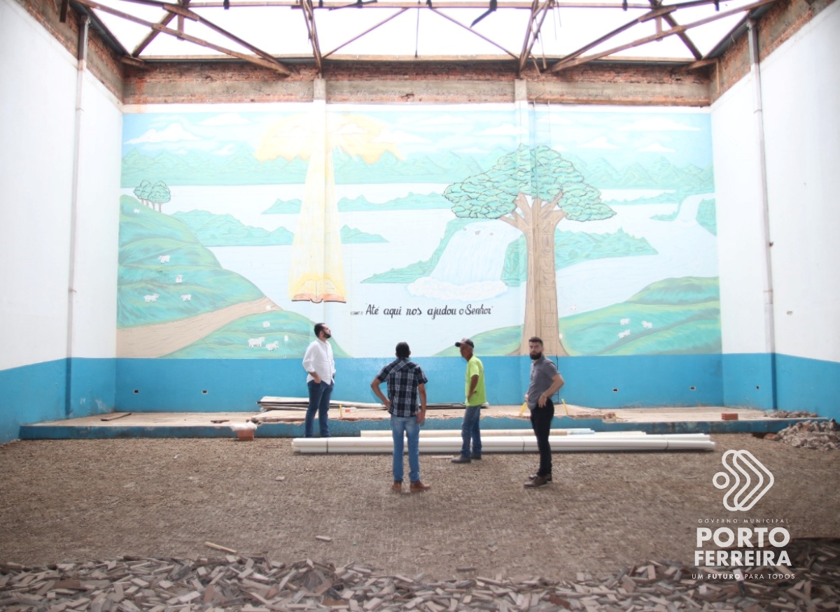 Obras do futuro Teatro Municipal no antigo cinema têm prosseguimento