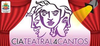 PROJETO DE TEATRO "CIA TEATRAL 4 CANTOS" ABRIRÁ NOVAS INSCRIÇÕES