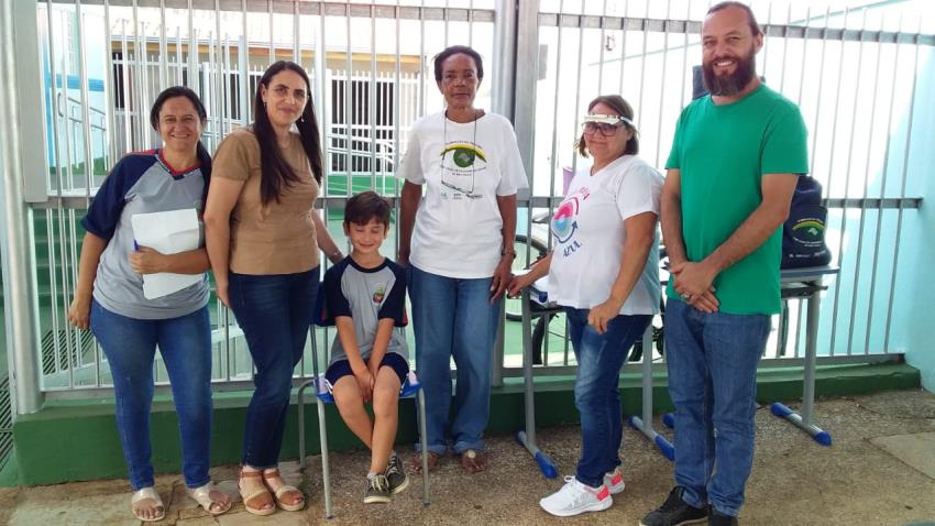 SECRETARIA DE SAÚDE REALIZA CAMPANHA DE DIAGNOSTICO DE TRACOMA