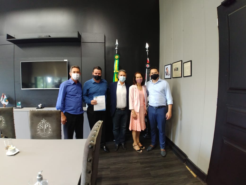 PREFEITA E VICE PARTICIPAM DE AUDIÊNCIA NO PALÁCIO DOS BANDEIRANTES