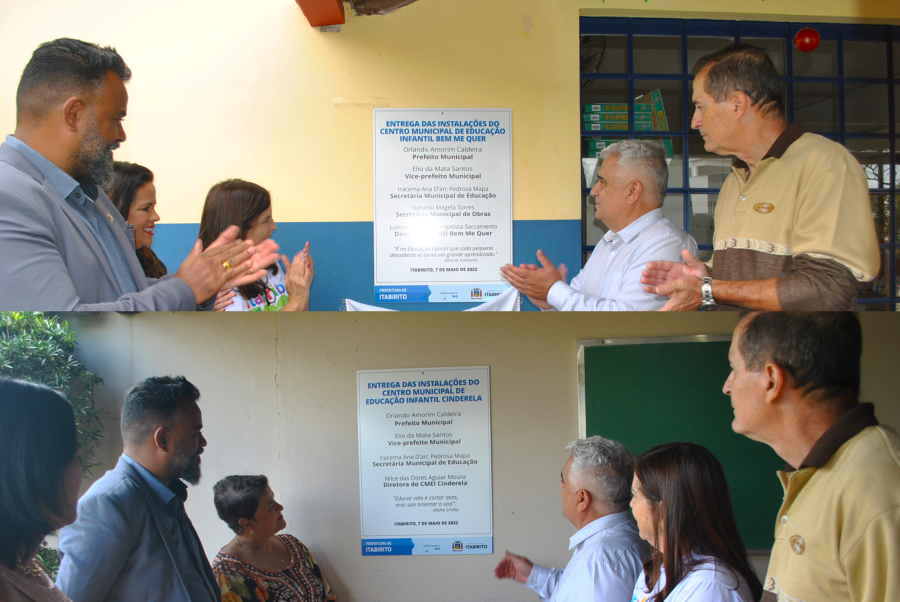 Ações centenárias: Prefeitura de Itabirito realiza entrega oficial de dois novos CMEIs à população
