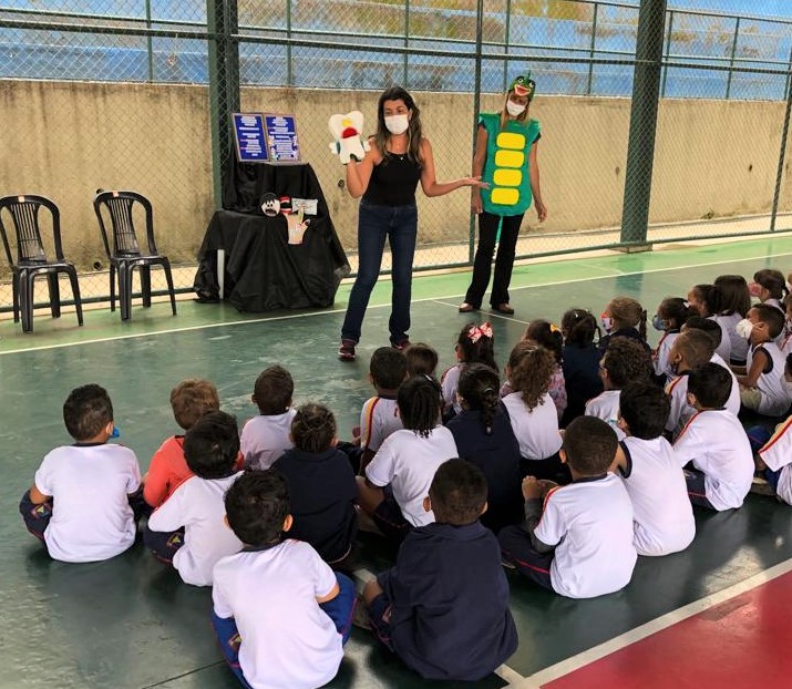 Saúde na escola: Prefeitura de Itabirito realiza projeto com crianças da rede pública municipal