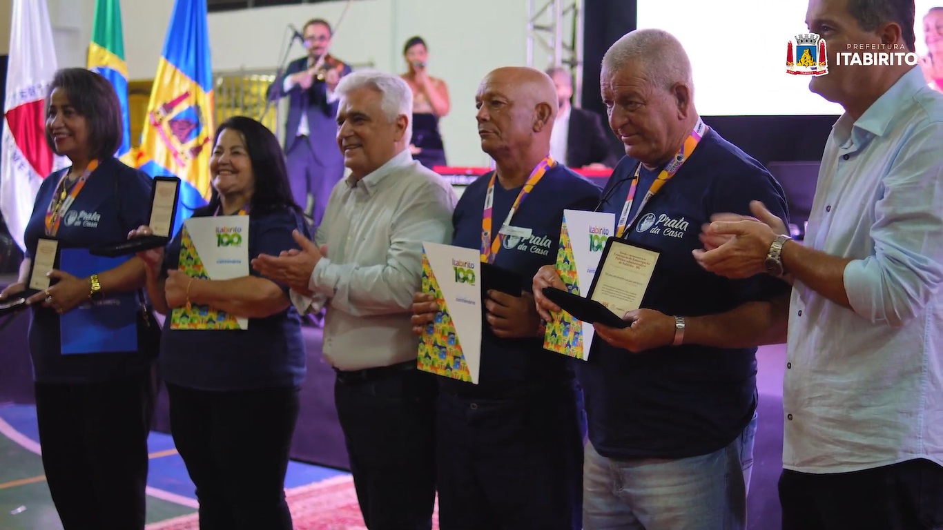 Prata da casa: Prefeitura de Itabirito presta homenagem a servidores públicos efetivos com maior tempo de dedicação ao município