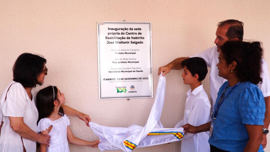 Prefeitura de Itabirito realiza entrega de nova sede do centro de reabilitação
