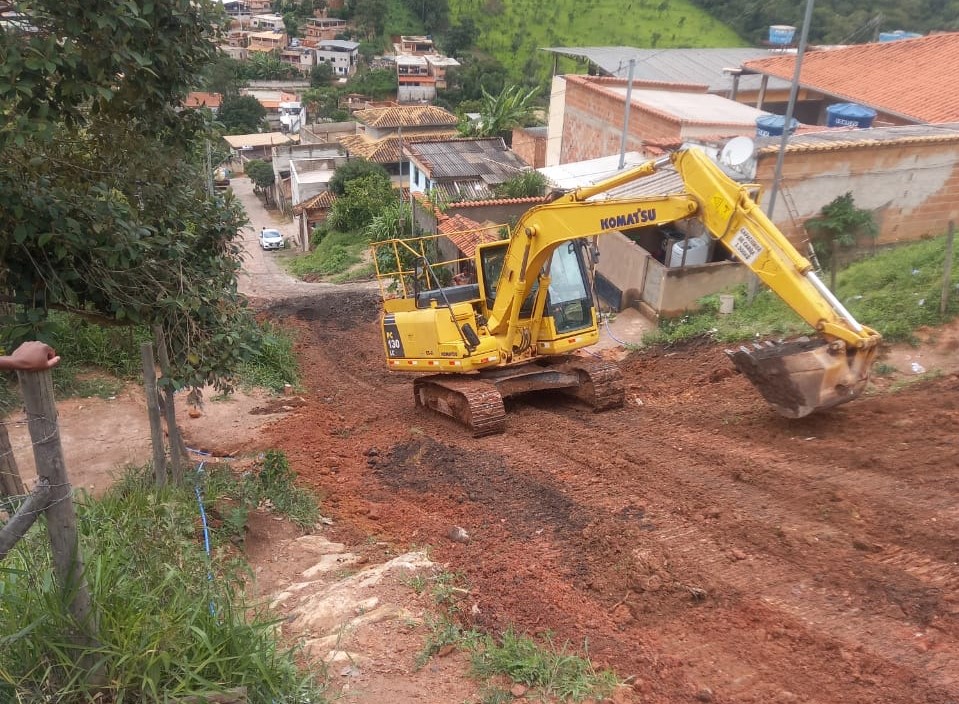 Prefeitura de Itabirito realiza melhorias na Rua Virgílio Gonçalves