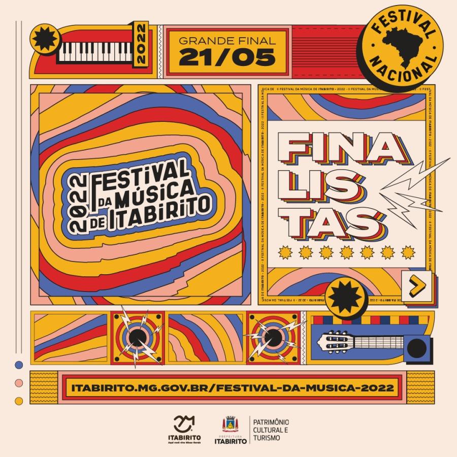 2° Festival da Música: Prefeitura de Itabirito divulga as 20 finalistas